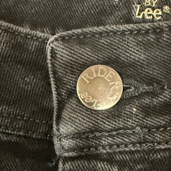 Riders by Lee women’s vintage Black Straight Jeans Vintage - Picture 4 of 7
